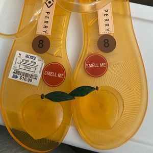 Katy Perry “peach” sandals. New with tags.